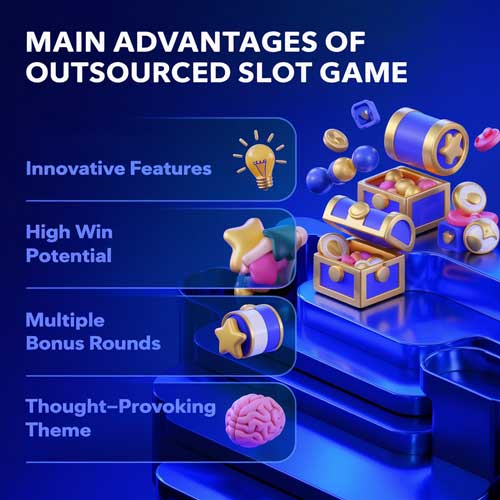 Outsourced slot machine gameplay